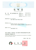 특허 : 제10-0782273호